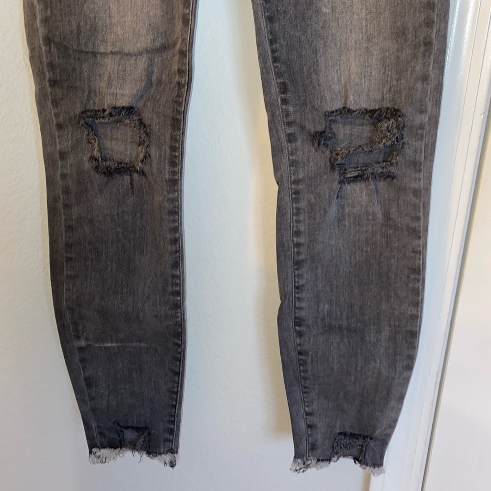Noisy may grey skinny jeans - Picture 2 of 5